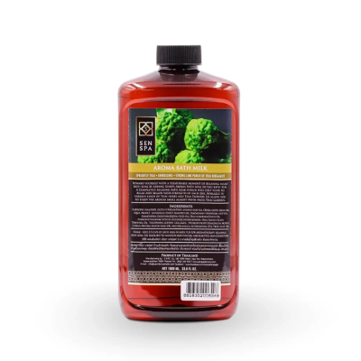 SenSpa Молочко для ванны Лайм и бергамот