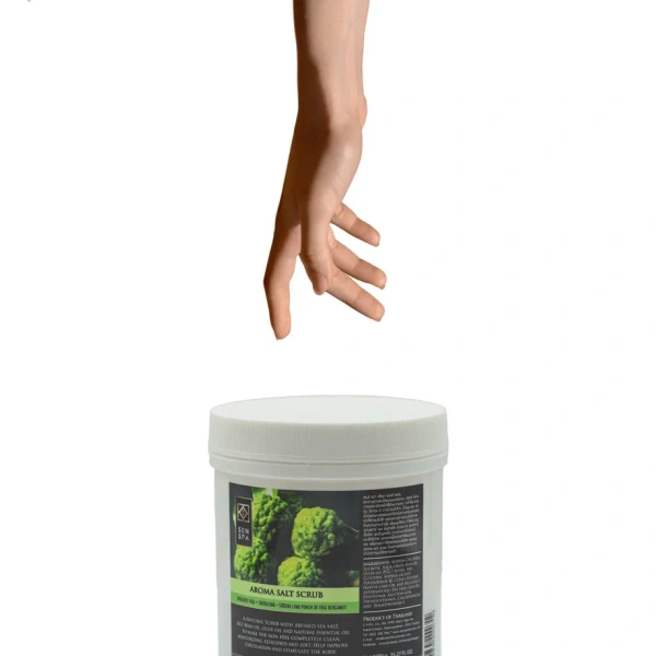 SenSpa Солевой скраб Лайм и бергамот (1000 гр)